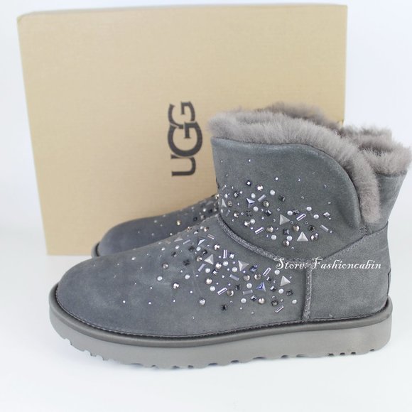 NEW UGG Classic Galaxy Bling Shearling BootsCozy & Stylish for Winter Days